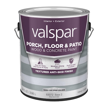 Porch Floor & Patio Wood & Concrete Anti-Skid Paint Clear Base 2 Floor And Patio Coating 1